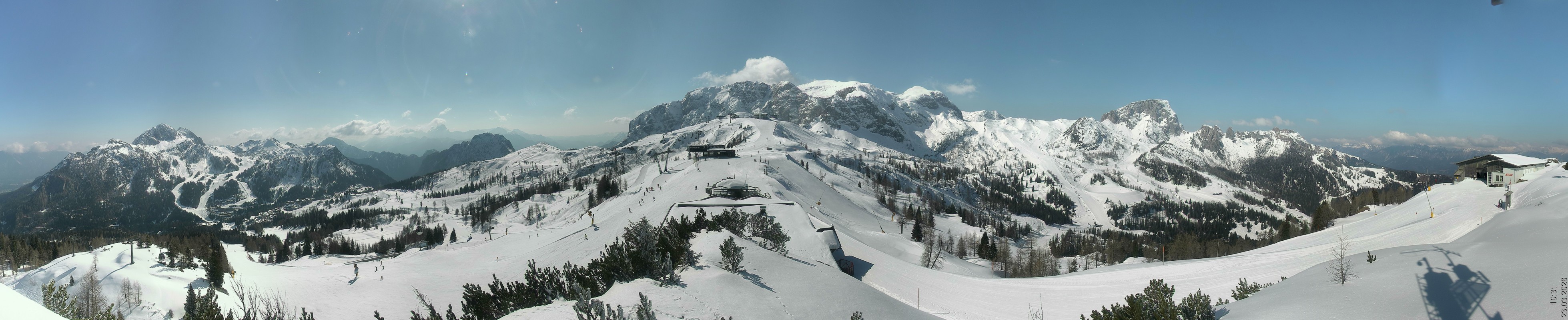 Archiv Foto Webcam Panoramablick Tressdorfer Höhe