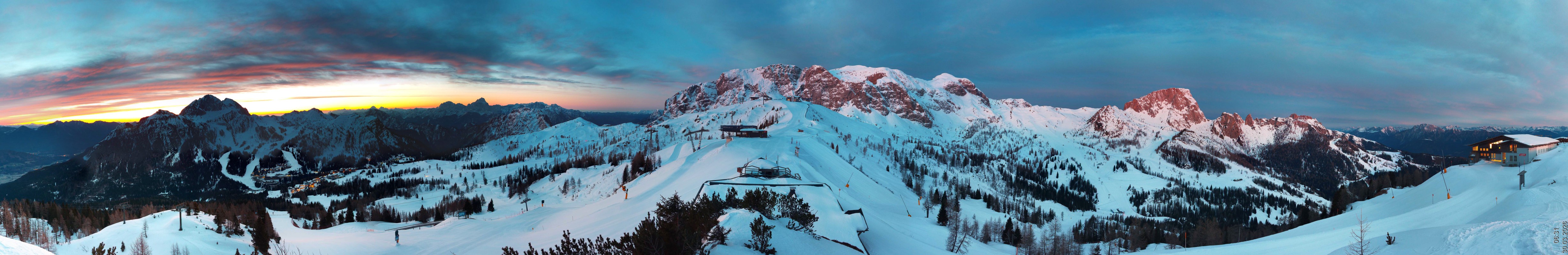 Archiv Foto Webcam Panoramablick Tressdorfer Höhe