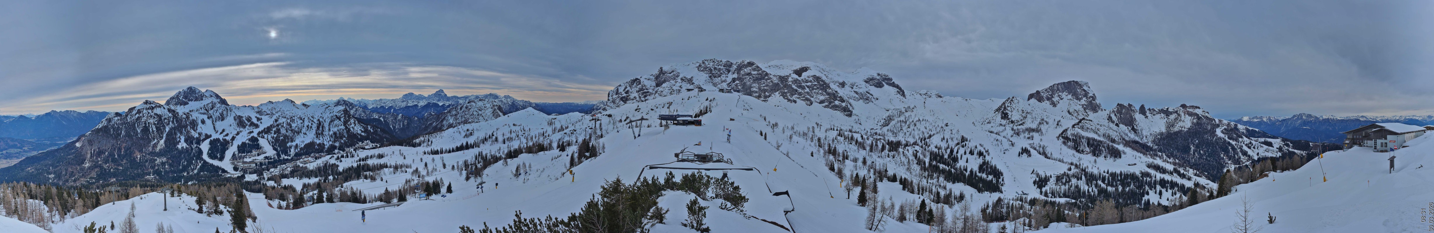 Archiv Foto Webcam Panoramablick Tressdorfer Höhe