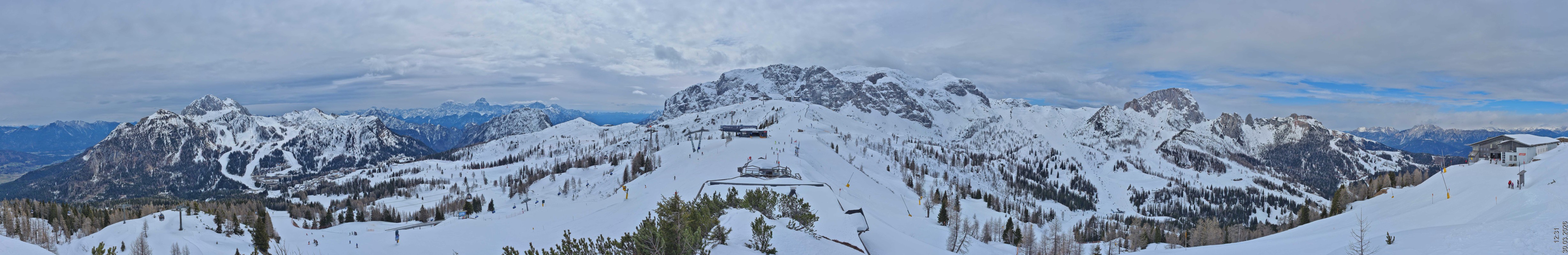 Archiv Foto Webcam Panoramablick Tressdorfer Höhe