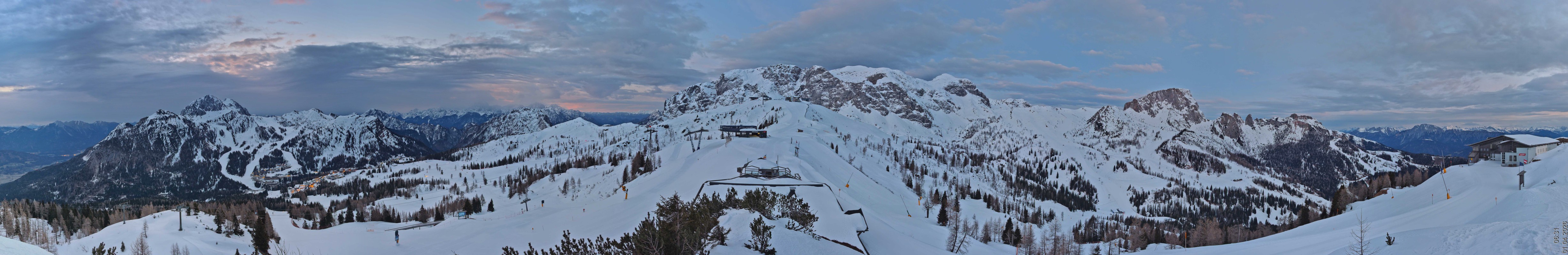 Archiv Foto Webcam Panoramablick Tressdorfer Höhe