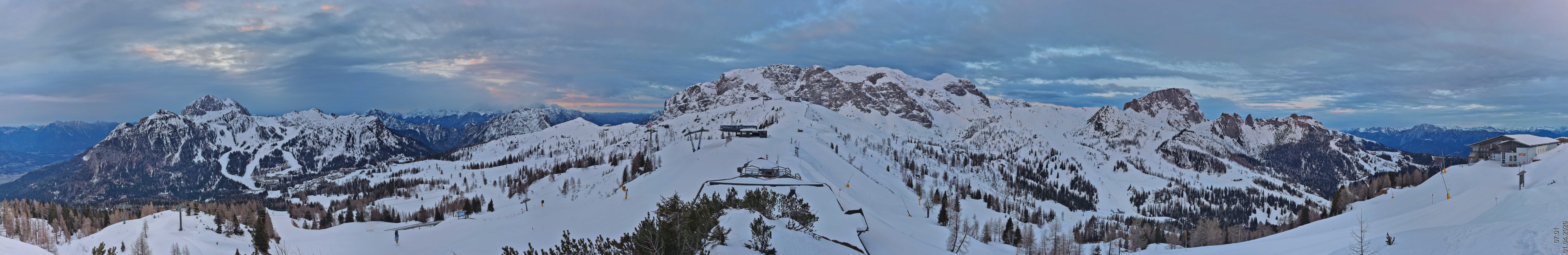 Archiv Foto Webcam Panoramablick Tressdorfer Höhe