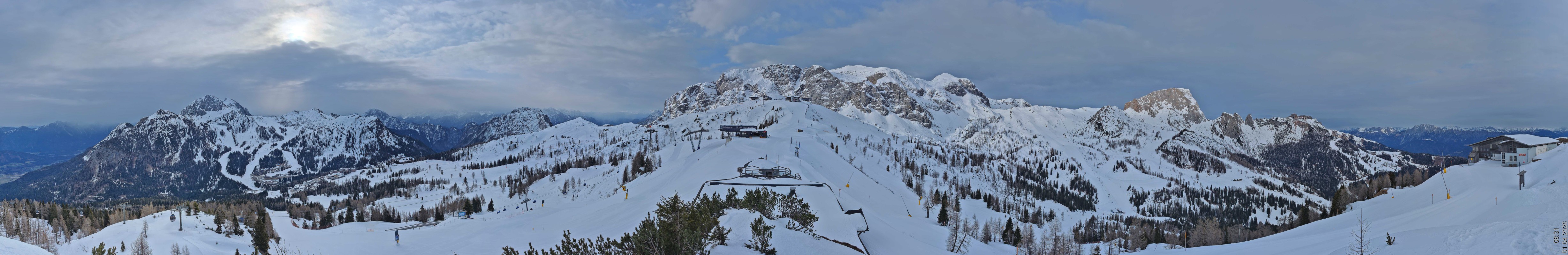 Archiv Foto Webcam Panoramablick Tressdorfer Höhe