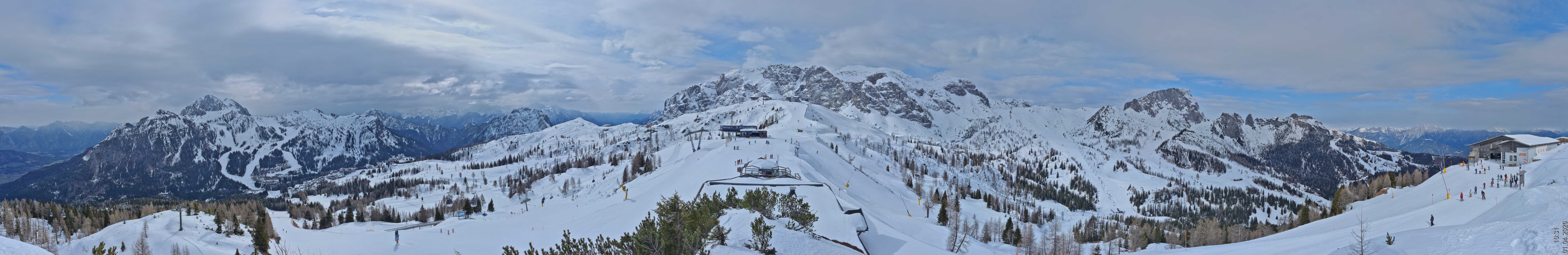 Archiv Foto Webcam Panoramablick Tressdorfer Höhe