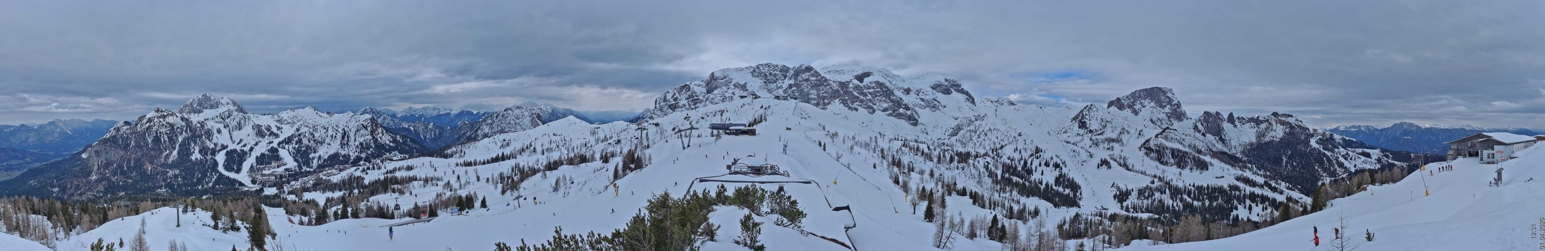 Archiv Foto Webcam Panoramablick Tressdorfer Höhe