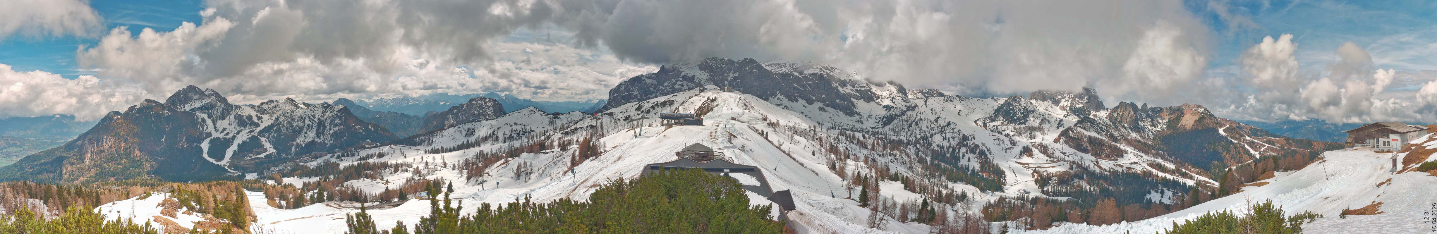 Archived image Webcam Tressdorfer Höhe - Panoramic View