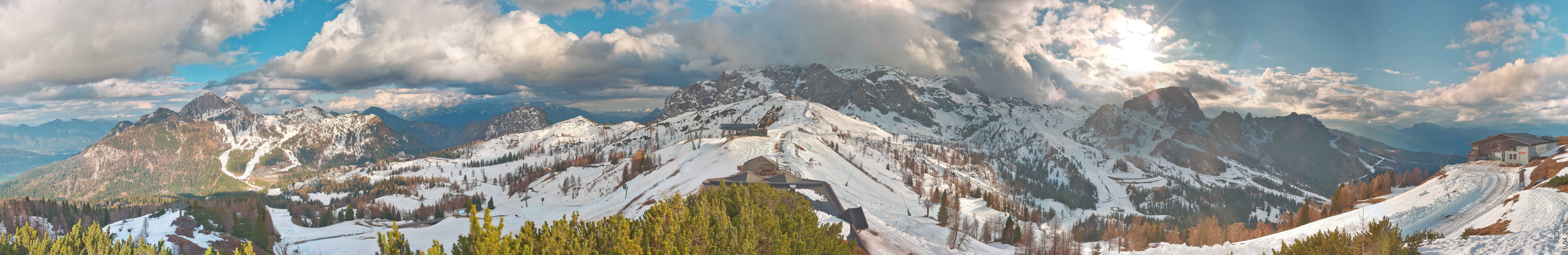 Archived image Webcam Tressdorfer Höhe - Panoramic View