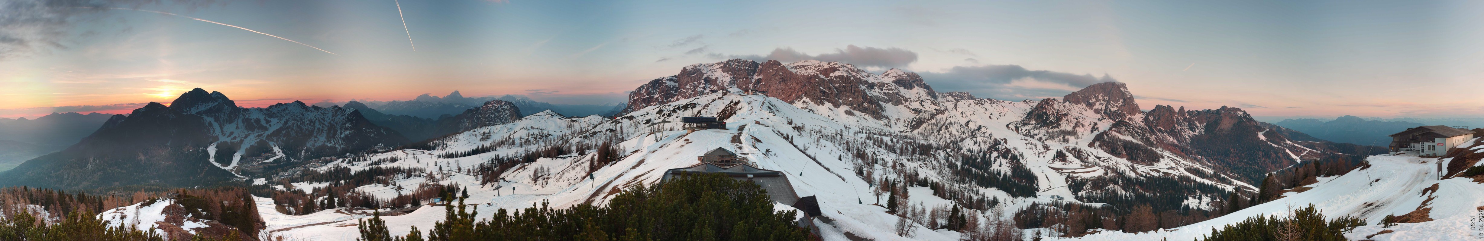 Archiv Foto Webcam Panoramablick Tressdorfer Höhe
