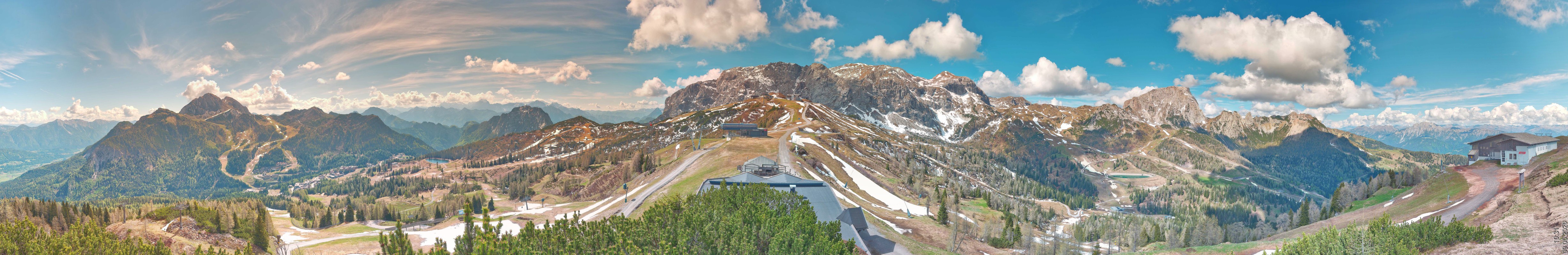 Archiv Foto Webcam Panoramablick Tressdorfer Höhe