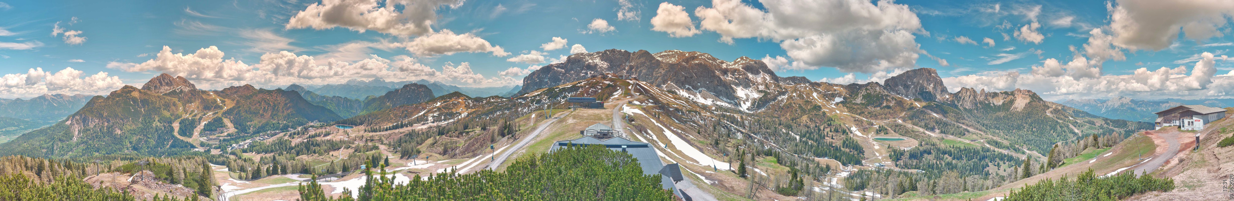 Archived image Webcam Tressdorfer Höhe - Panoramic View