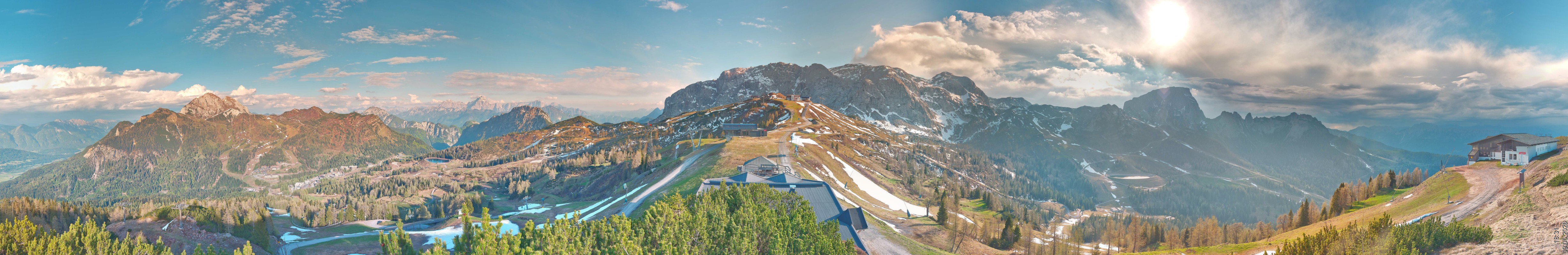 Archived image Webcam Tressdorfer Höhe - Panoramic View