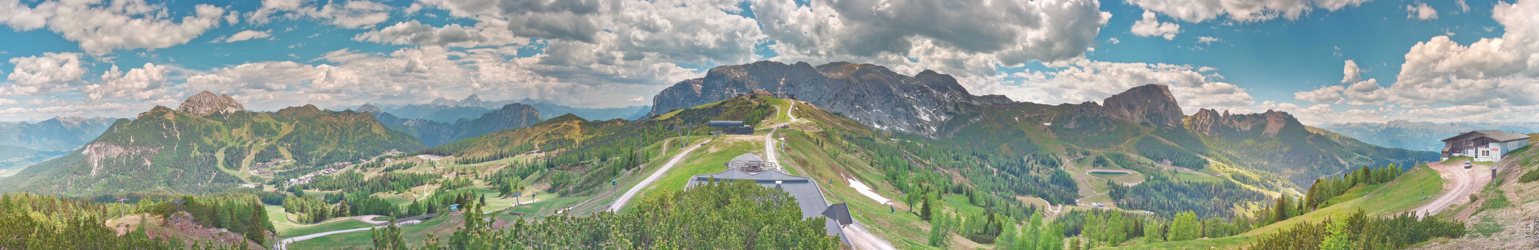 Archived image Webcam Tressdorfer Höhe - Panoramic View