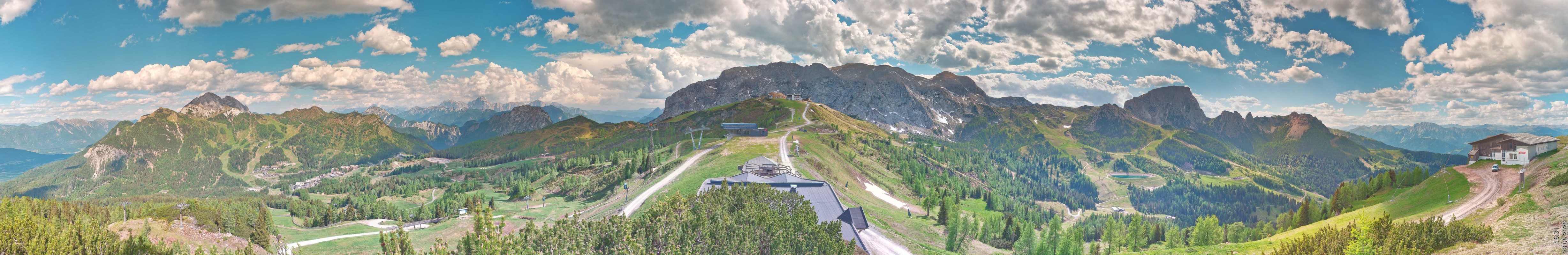 Archived image Webcam Tressdorfer Höhe - Panoramic View