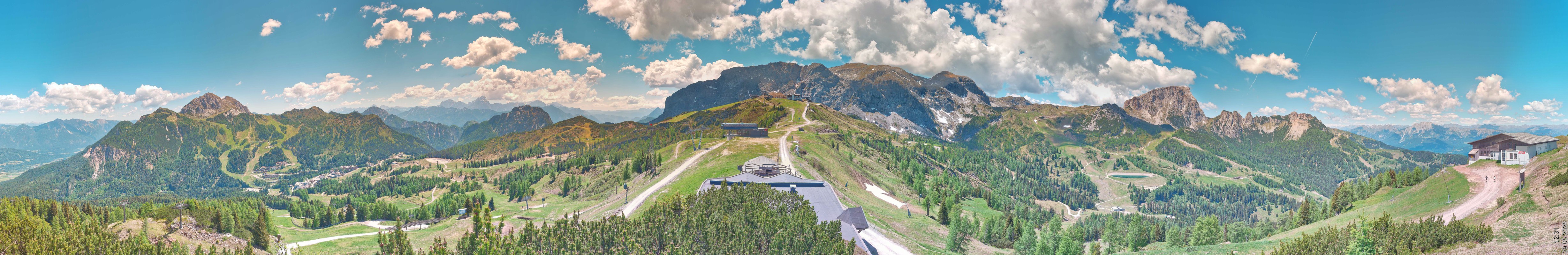 Archiv Foto Webcam Panoramablick Tressdorfer Höhe
