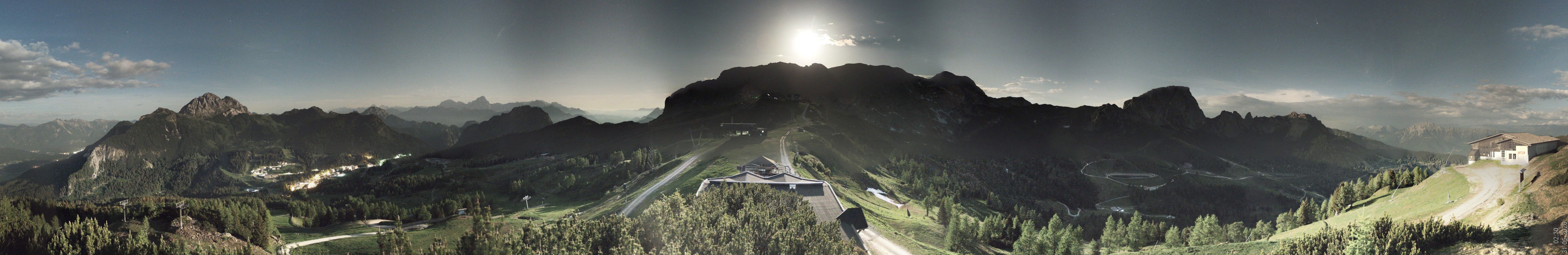 Archiv Foto Webcam Panoramablick Tressdorfer Höhe