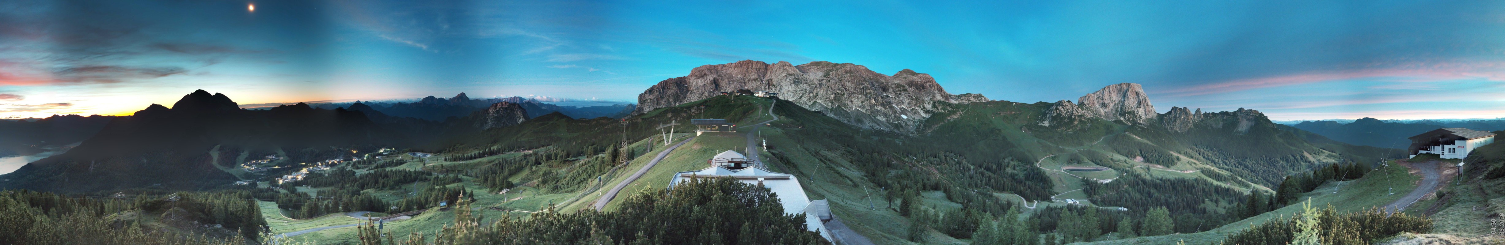 Archived image Webcam Tressdorfer Höhe - Panoramic View