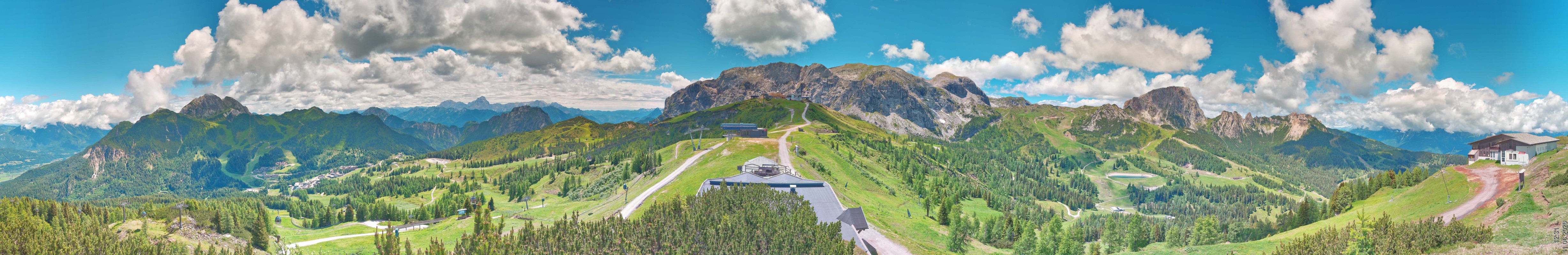 Archived image Webcam Tressdorfer Höhe - Panoramic View