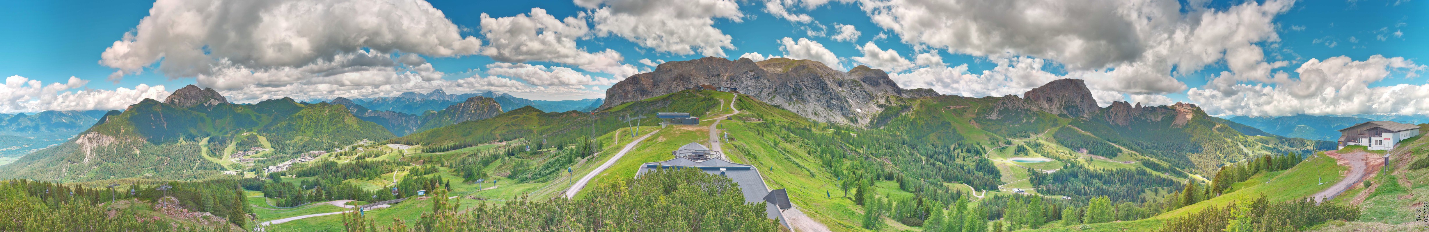 Archived image Webcam Tressdorfer Höhe - Panoramic View