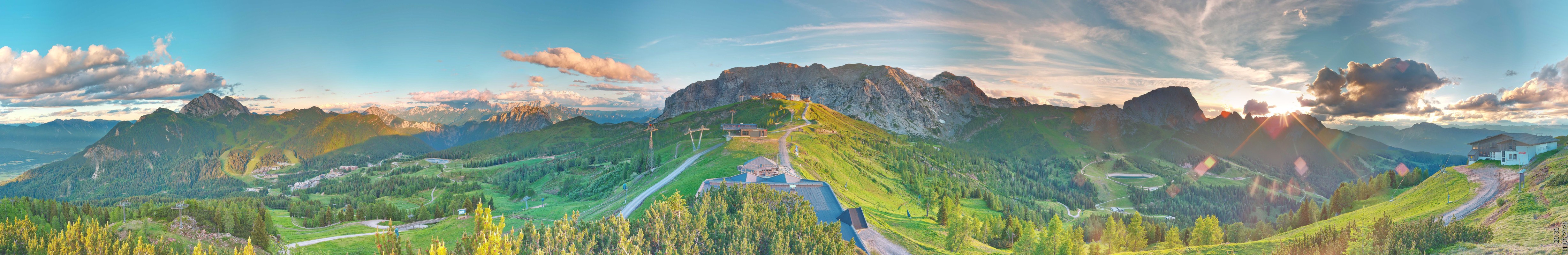 Archived image Webcam Tressdorfer Höhe - Panoramic View