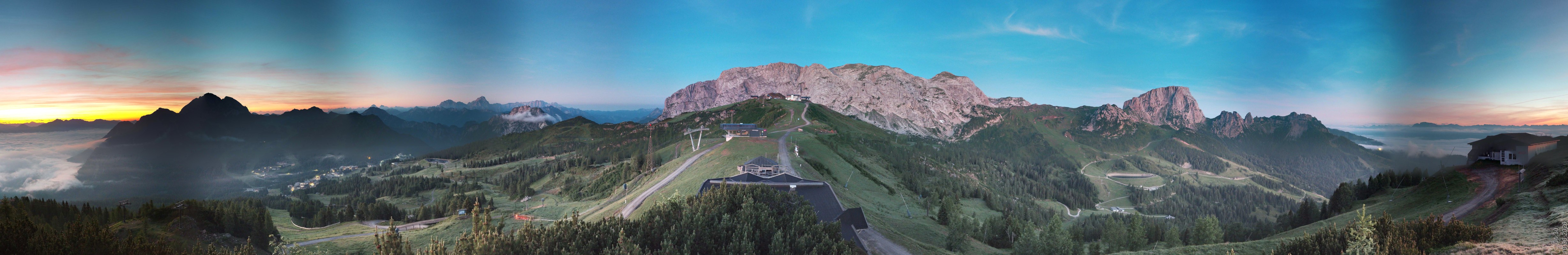 Archiv Foto Webcam Panoramablick Tressdorfer Höhe