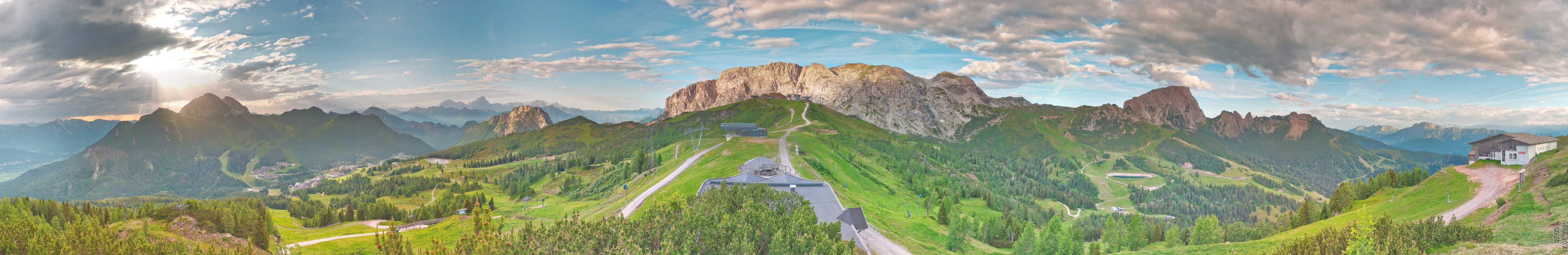 Archived image Webcam Tressdorfer Höhe - Panoramic View