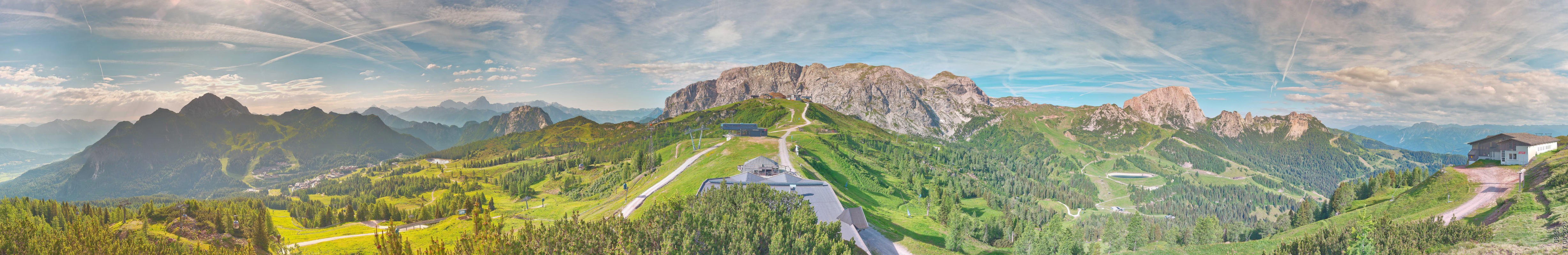 Archived image Webcam Tressdorfer Höhe - Panoramic View