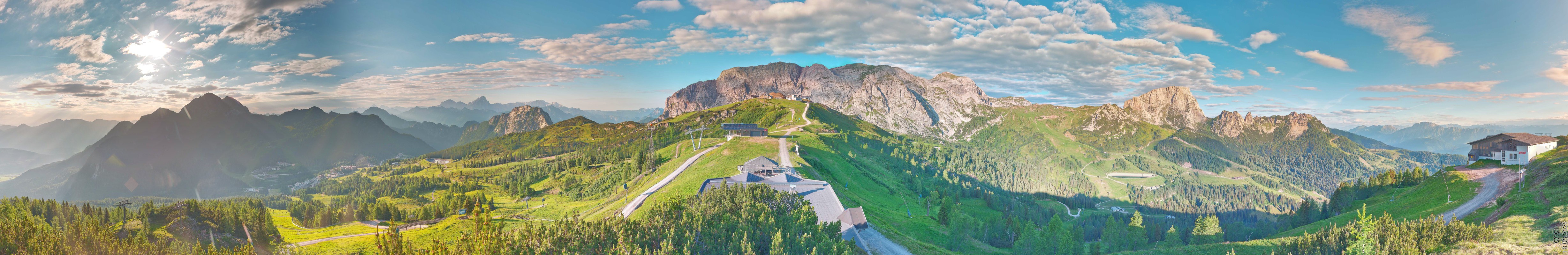 Archiv Foto Webcam Panoramablick Tressdorfer Höhe
