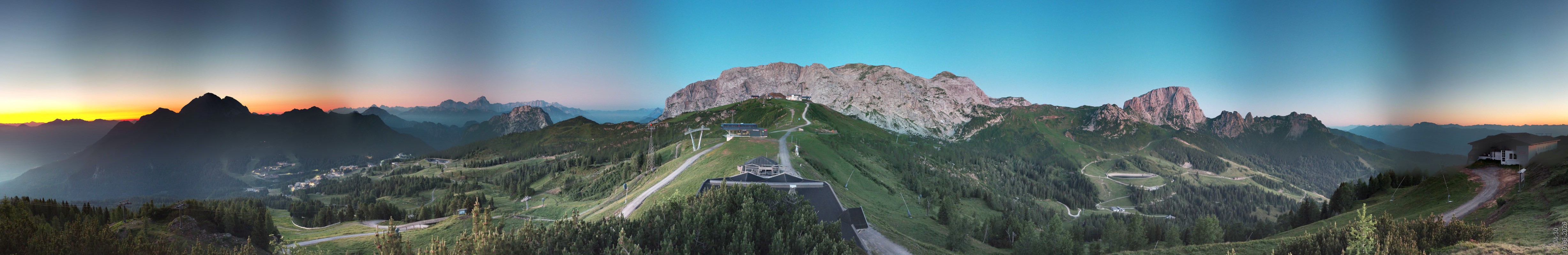 Archiv Foto Webcam Panoramablick Tressdorfer Höhe