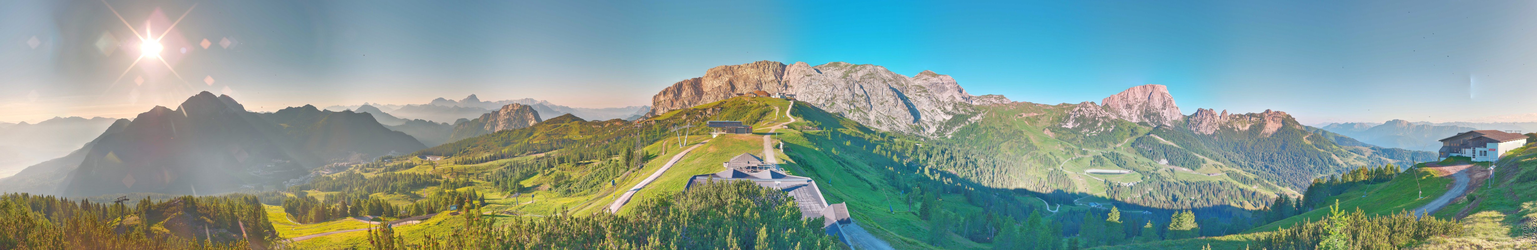Archiv Foto Webcam Panoramablick Tressdorfer Höhe