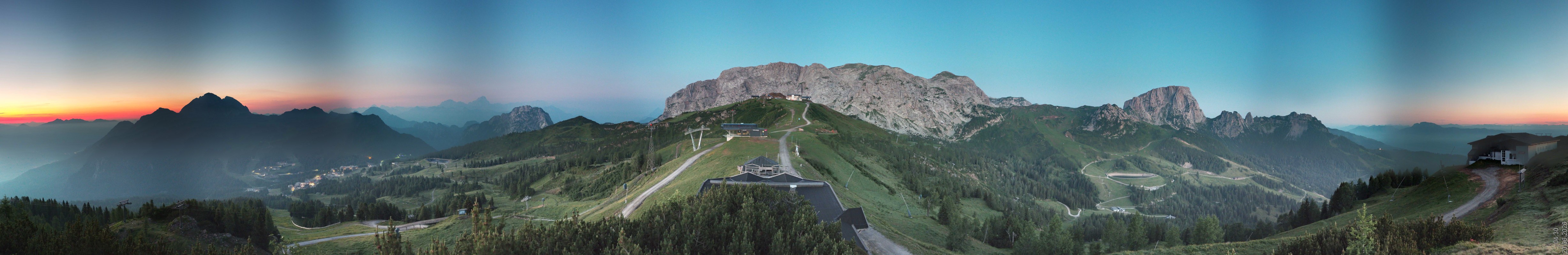 Archiv Foto Webcam Panoramablick Tressdorfer Höhe