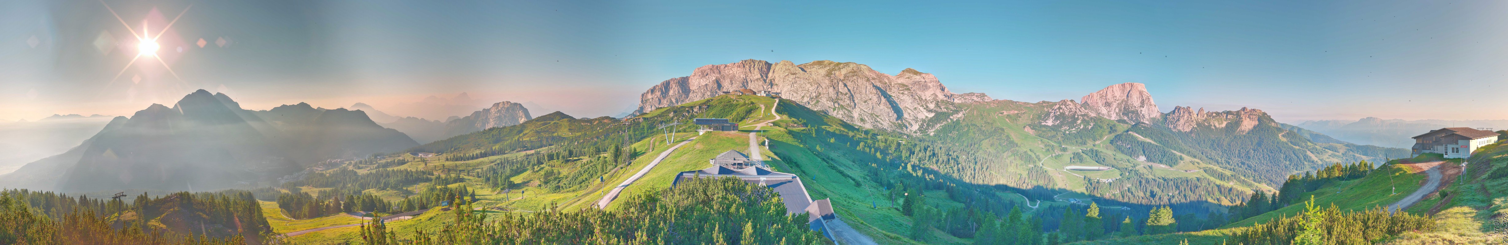 Archiv Foto Webcam Panoramablick Tressdorfer Höhe