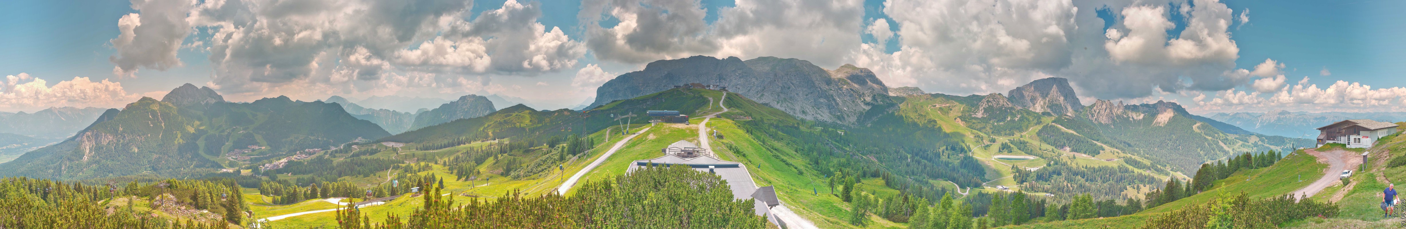 Archiv Foto Webcam Panoramablick Tressdorfer Höhe