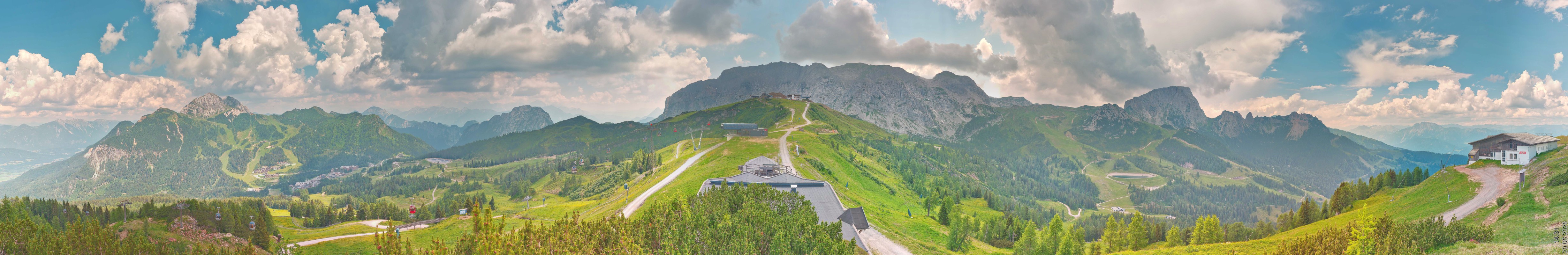 Archiv Foto Webcam Panoramablick Tressdorfer Höhe