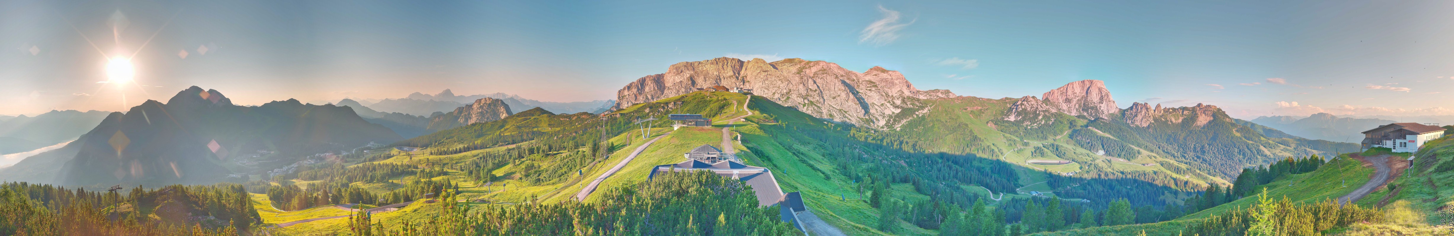 Archiv Foto Webcam Panoramablick Tressdorfer Höhe