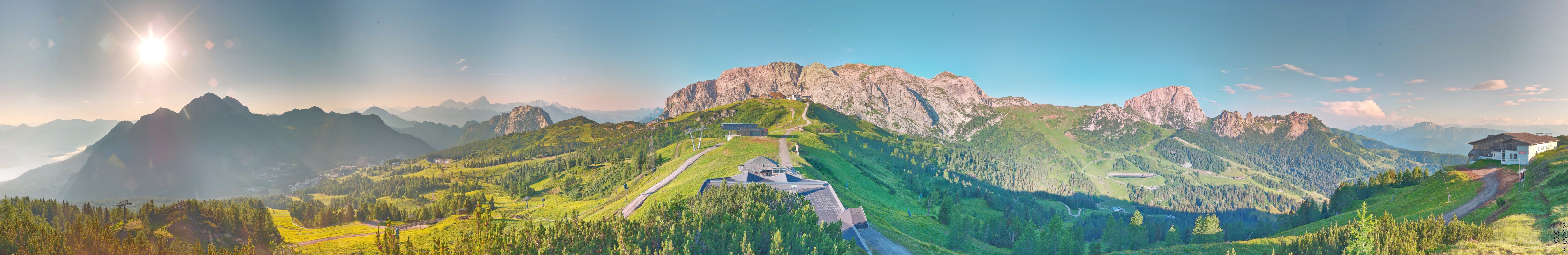 Archiv Foto Webcam Panoramablick Tressdorfer Höhe