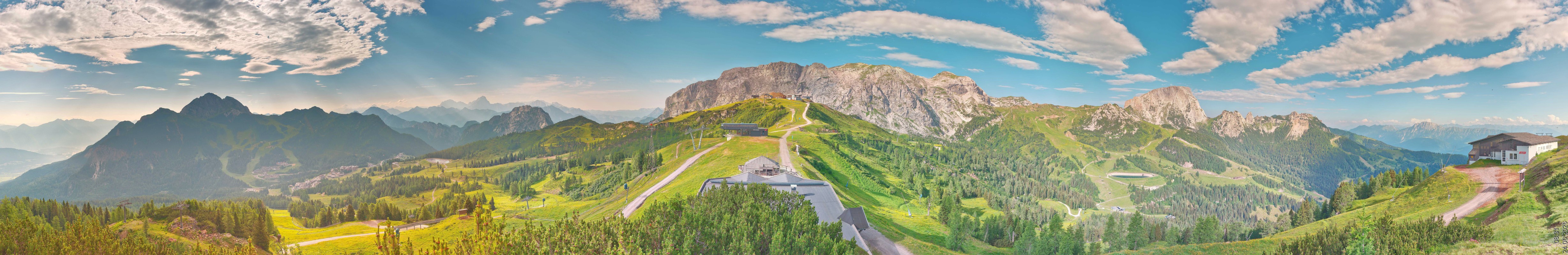 Archiv Foto Webcam Panoramablick Tressdorfer Höhe