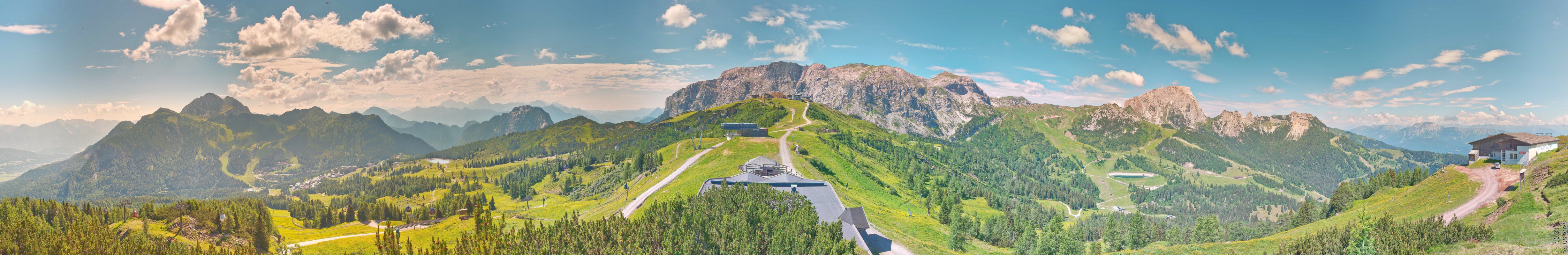 Archiv Foto Webcam Panoramablick Tressdorfer Höhe