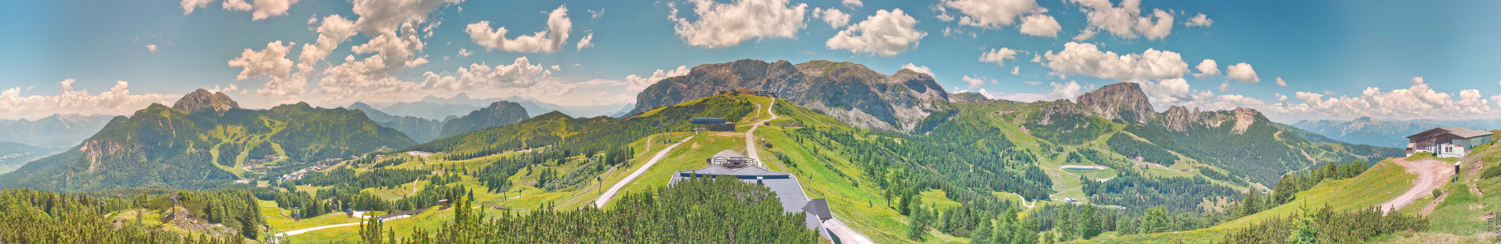 Archiv Foto Webcam Panoramablick Tressdorfer Höhe