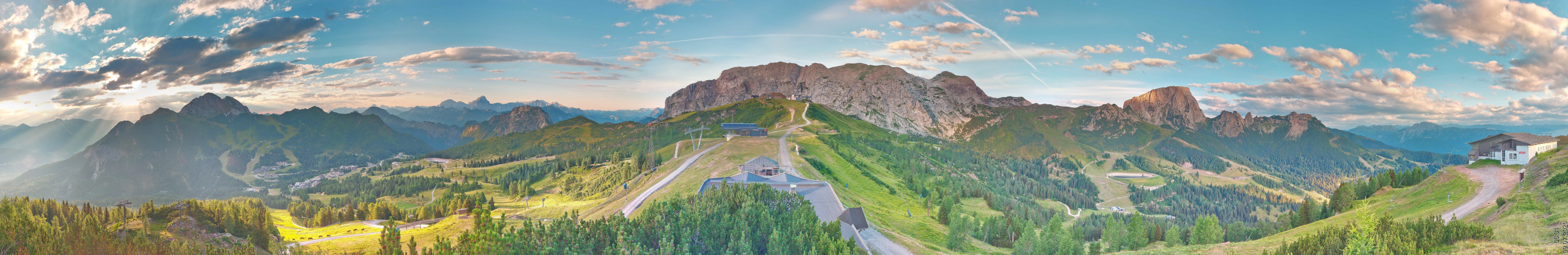 Archiv Foto Webcam Panoramablick Tressdorfer Höhe