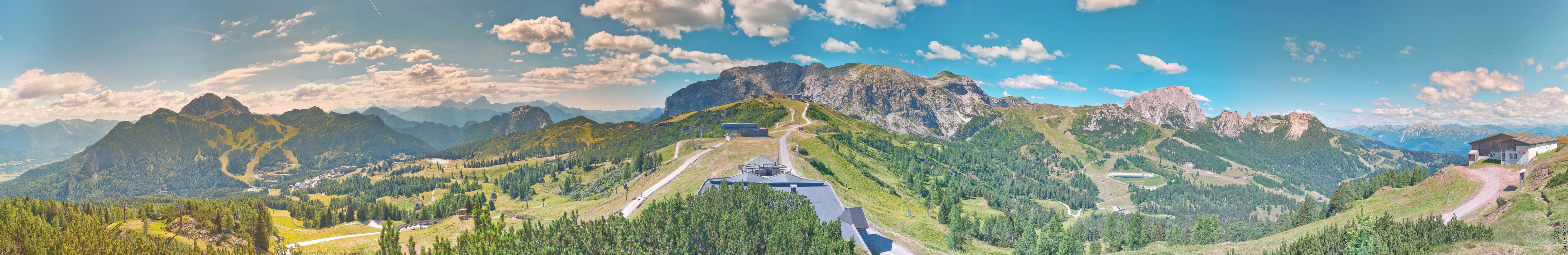 Archiv Foto Webcam Panoramablick Tressdorfer Höhe