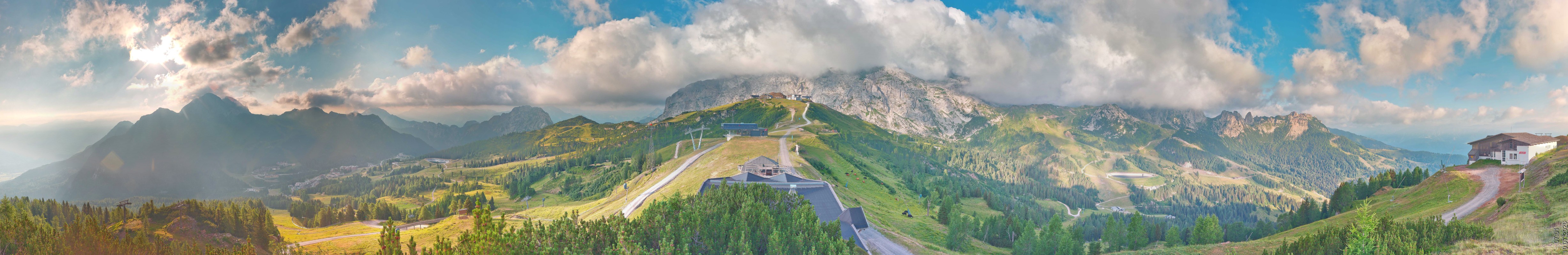 Archiv Foto Webcam Panoramablick Tressdorfer Höhe