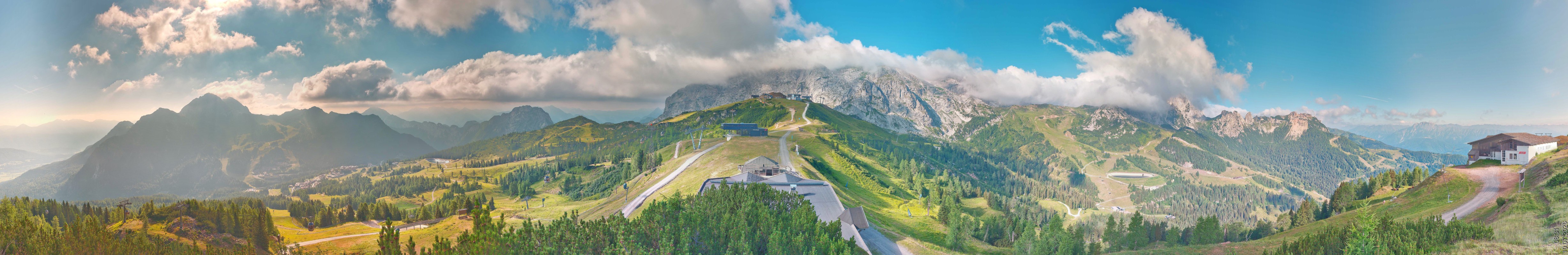 Archiv Foto Webcam Panoramablick Tressdorfer Höhe