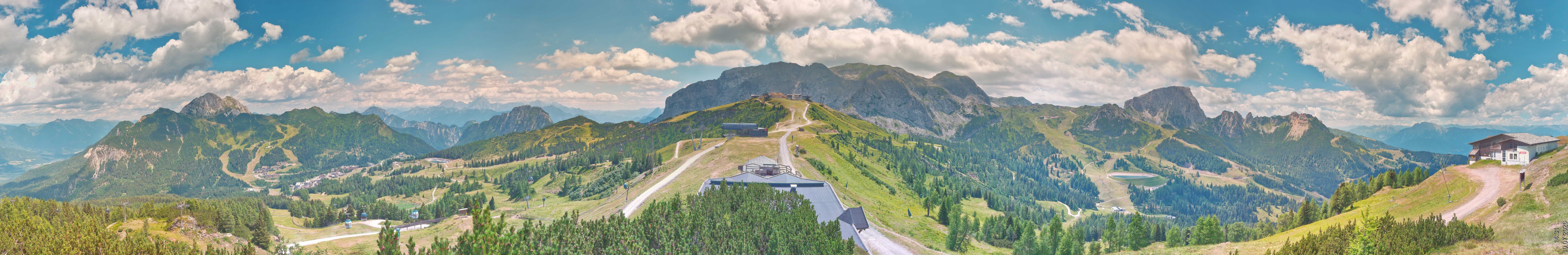 Archiv Foto Webcam Panoramablick Tressdorfer Höhe