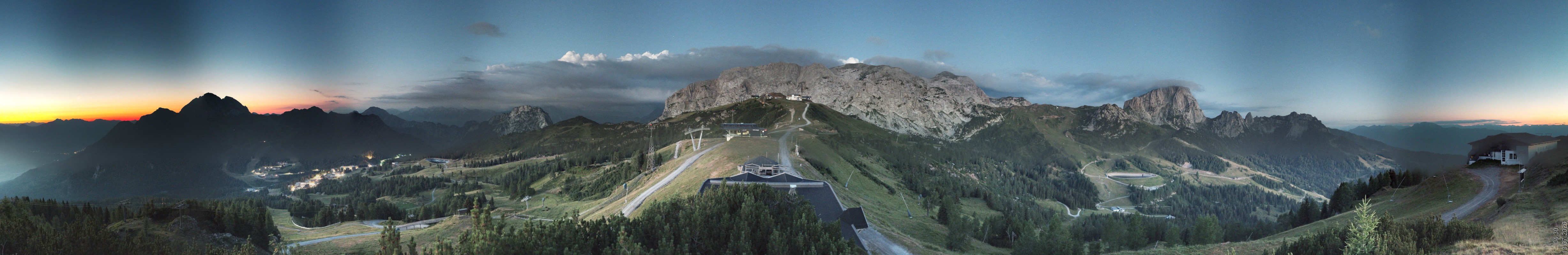 Archiv Foto Webcam Panoramablick Tressdorfer Höhe