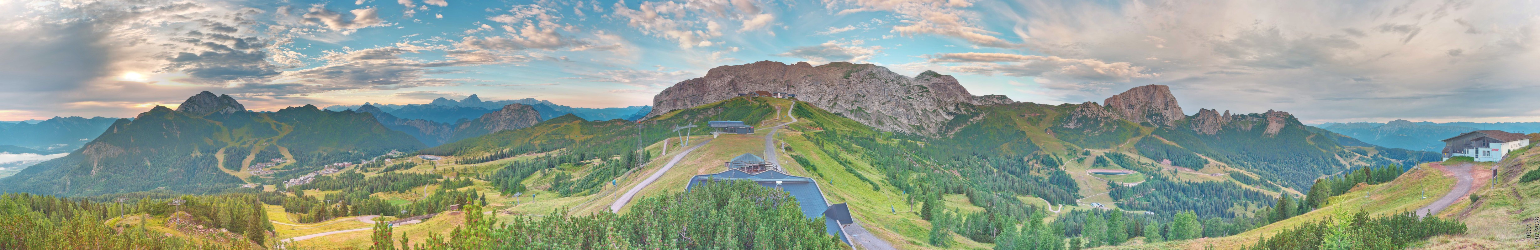 Archiv Foto Webcam Panoramablick Tressdorfer Höhe