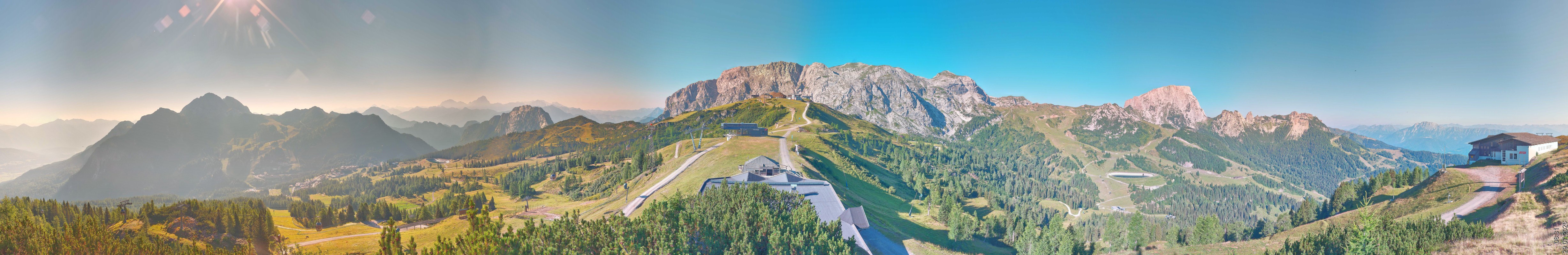 Archiv Foto Webcam Panoramablick Tressdorfer Höhe