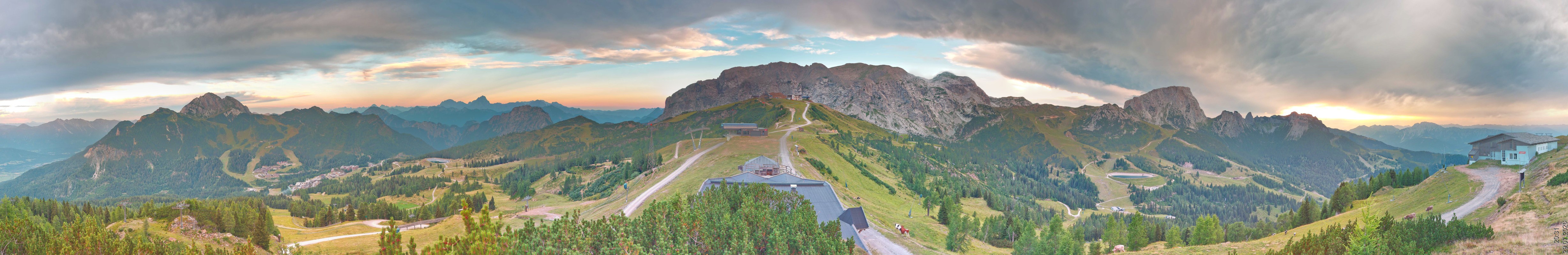 Archiv Foto Webcam Panoramablick Tressdorfer Höhe