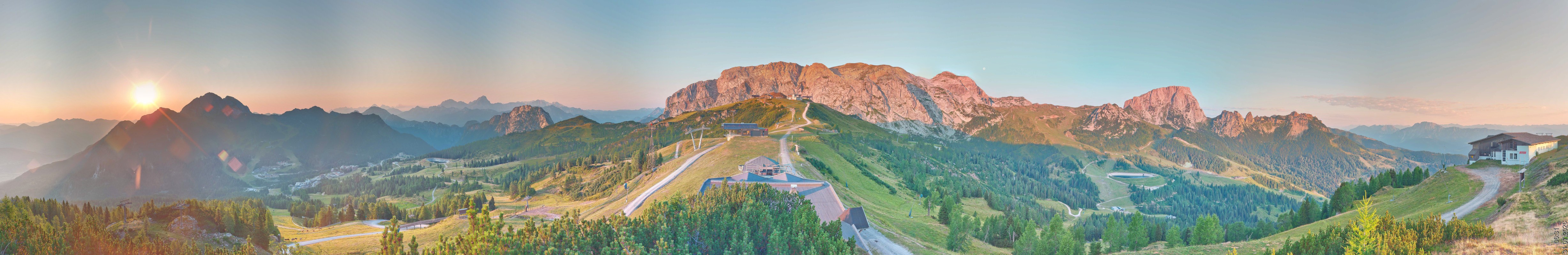 Archiv Foto Webcam Panoramablick Tressdorfer Höhe