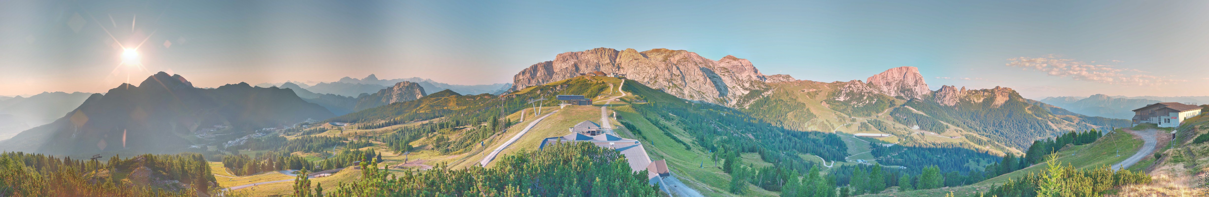 Archiv Foto Webcam Panoramablick Tressdorfer Höhe