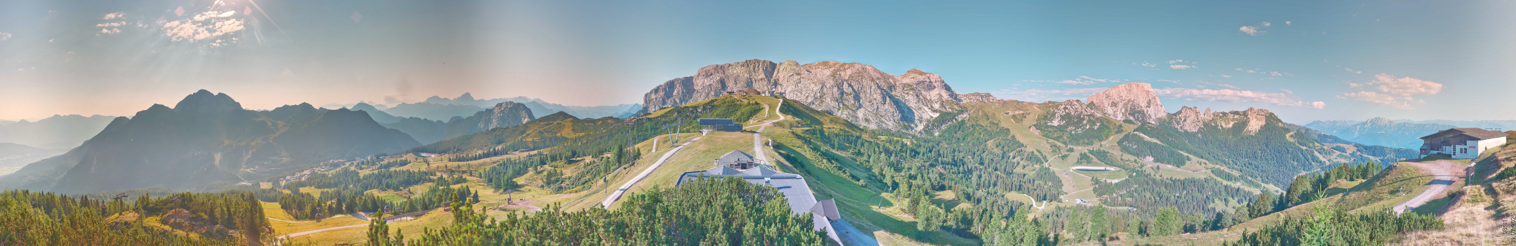 Archiv Foto Webcam Panoramablick Tressdorfer Höhe